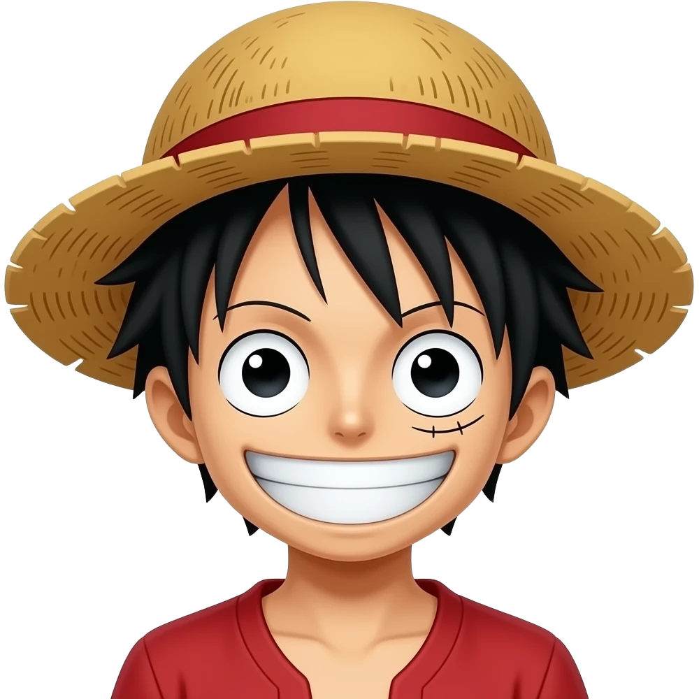Luffy emoji