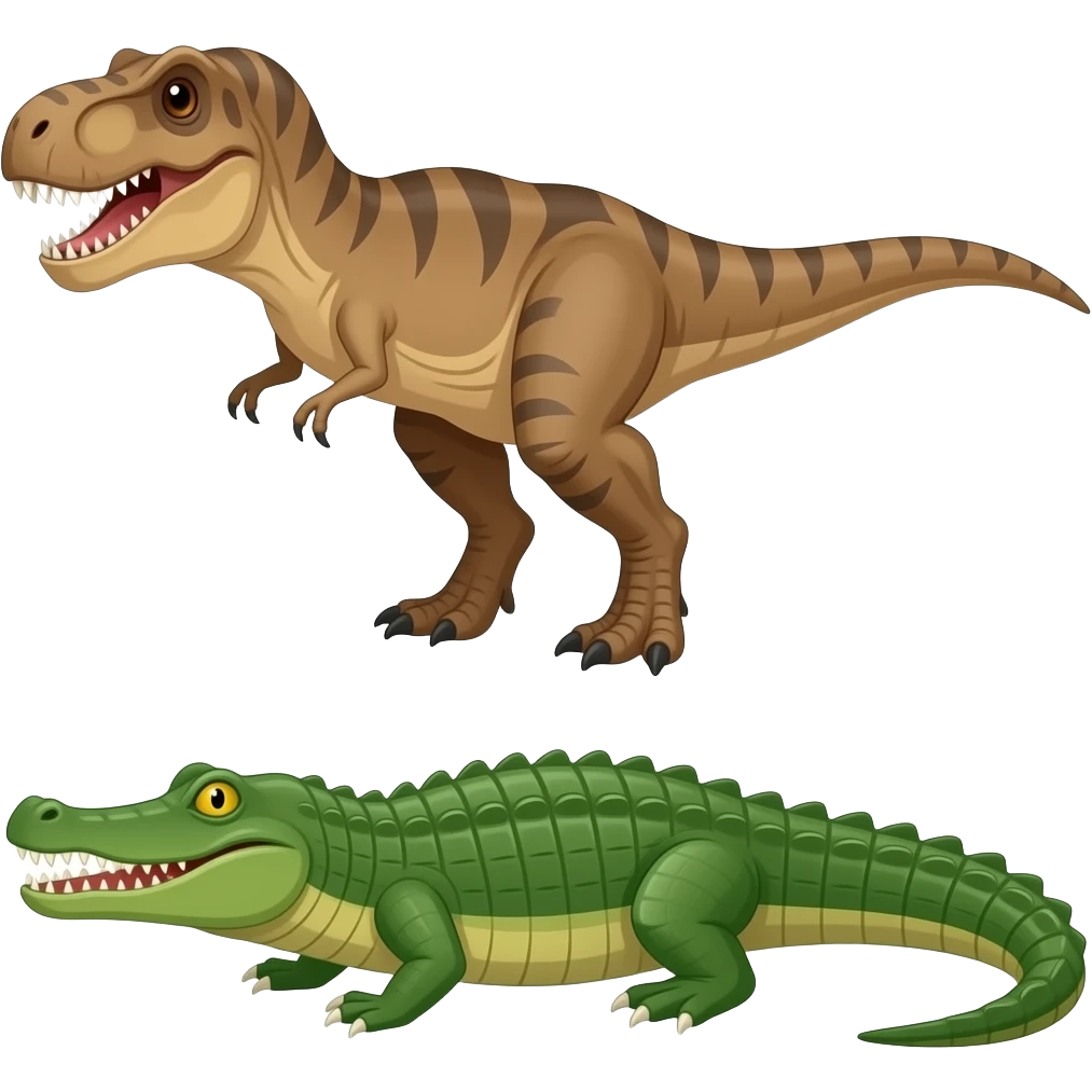 🦖🐊👾 emoji