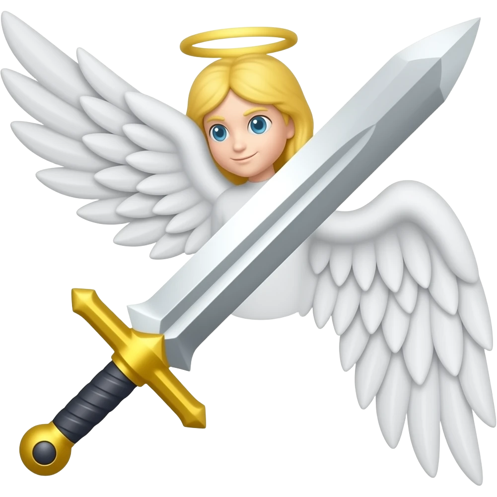 solo la espada de san miguel arcangel emoji