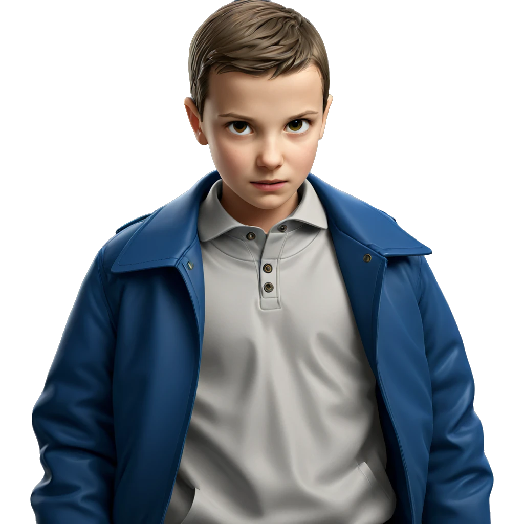 boy in jacket with collar emoji