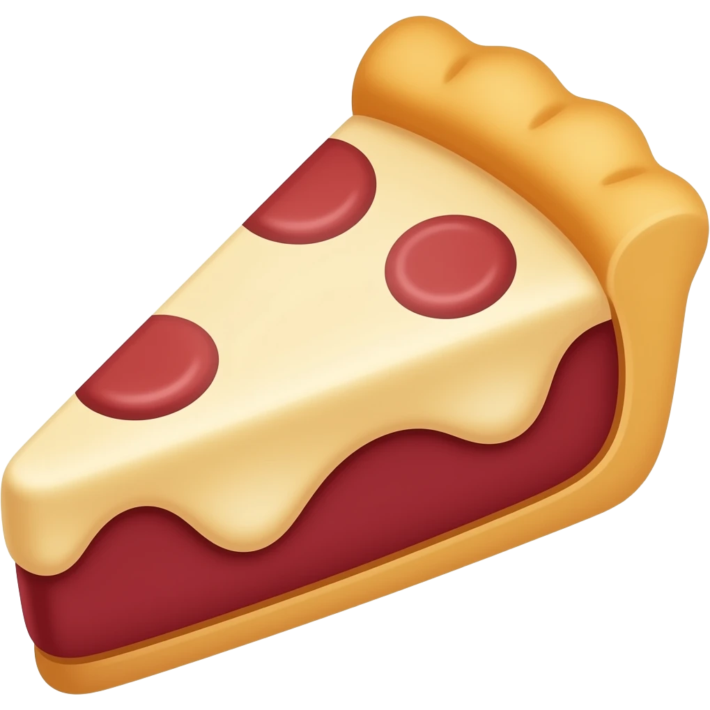 A pie emoji