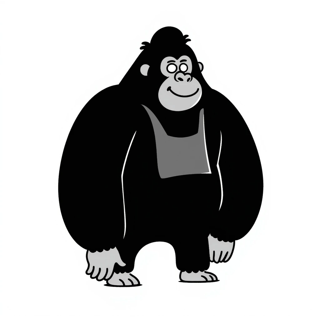 Gorilla emoji