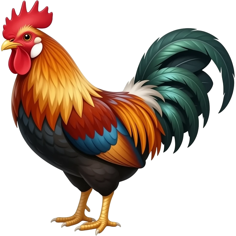 Red junglefowl emoji emoji