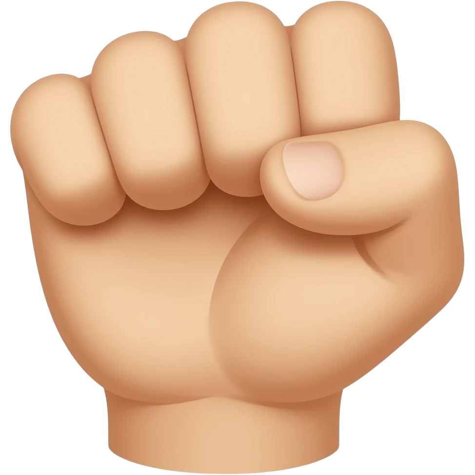 strong hand emoji