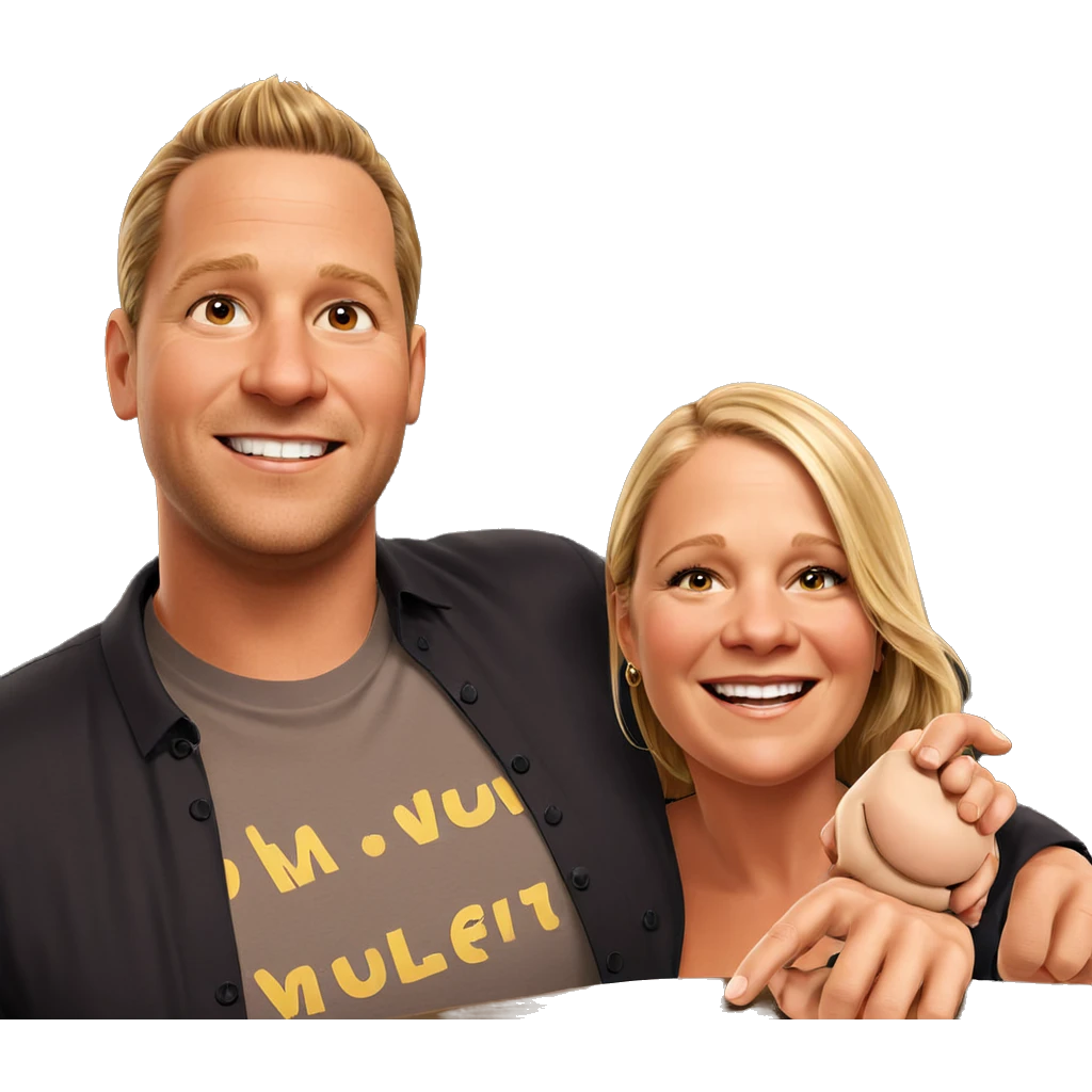 smiling couple in realistic setting emoji
