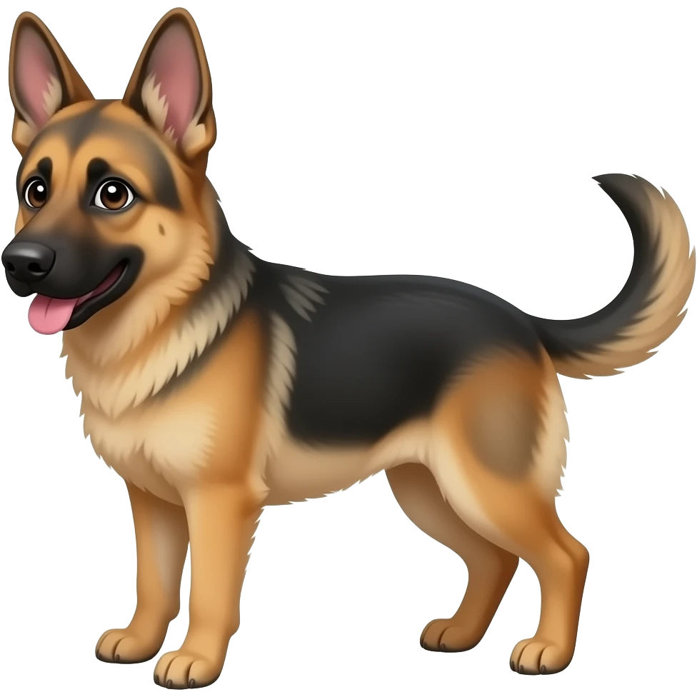 The Littlest Hobo German Shepherd emoji