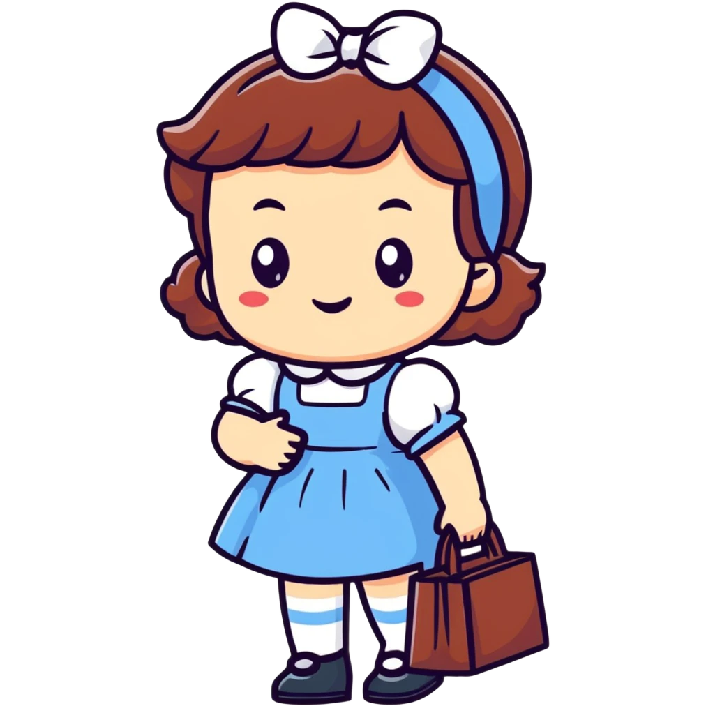 Dorothy from The Wizard of Oz emoji