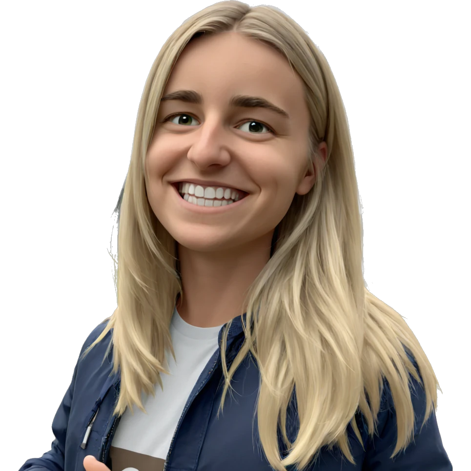 blonde boy smiling outdoors emoji