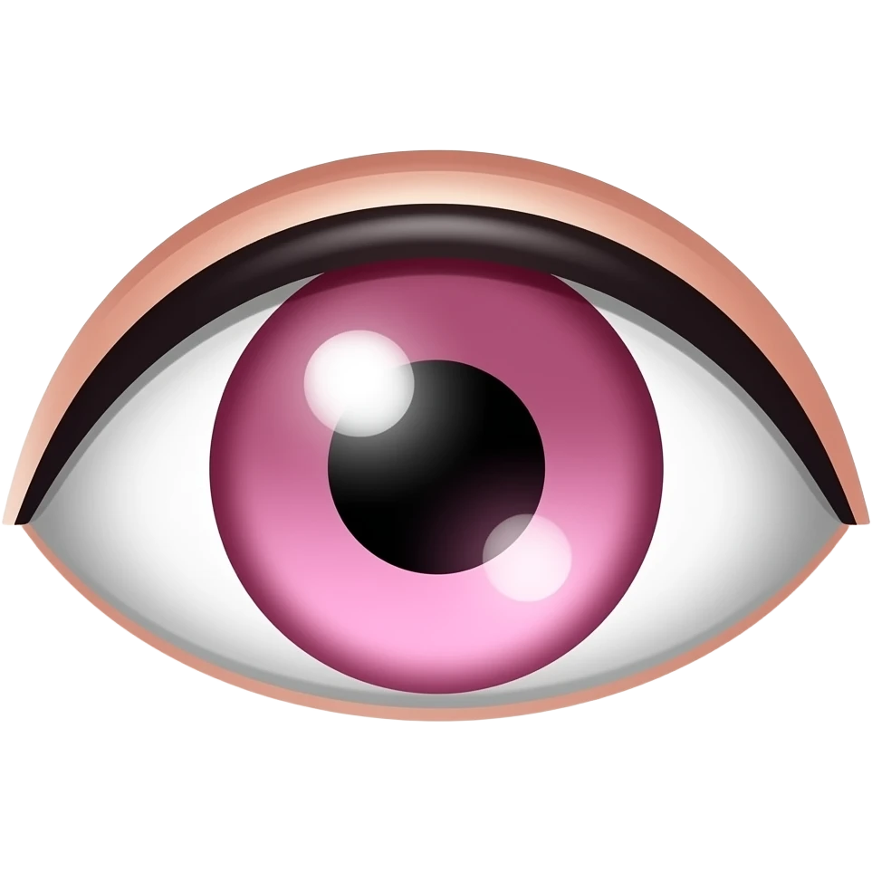 Cute eye emoji