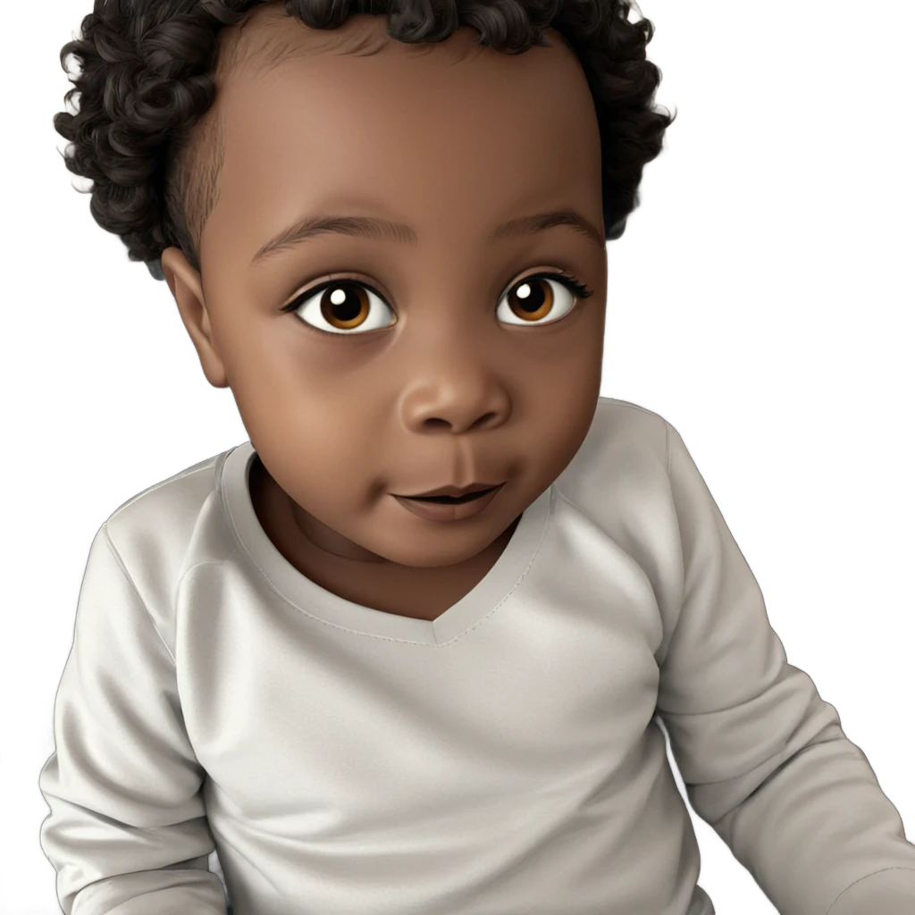 young boy with dark skin emoji