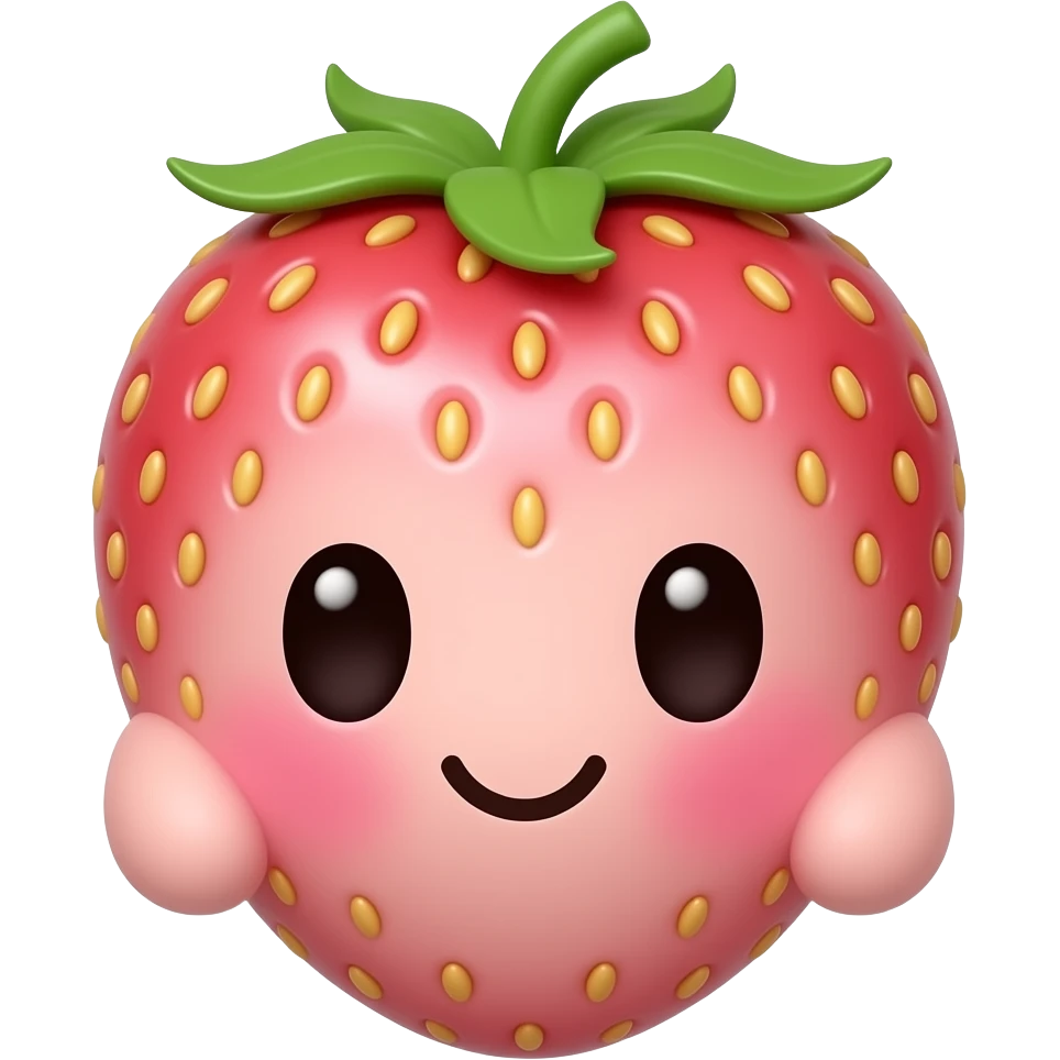 Kawaii fresa emoji