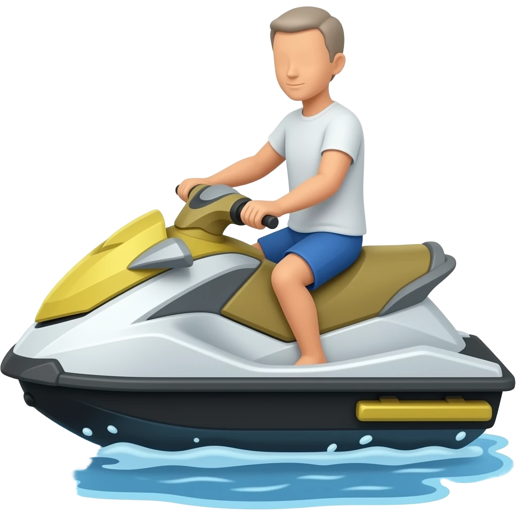 Moto acuática emoji