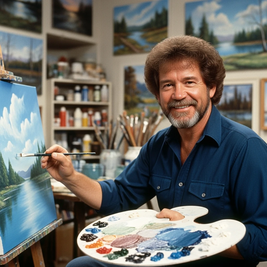 bob ross emoji