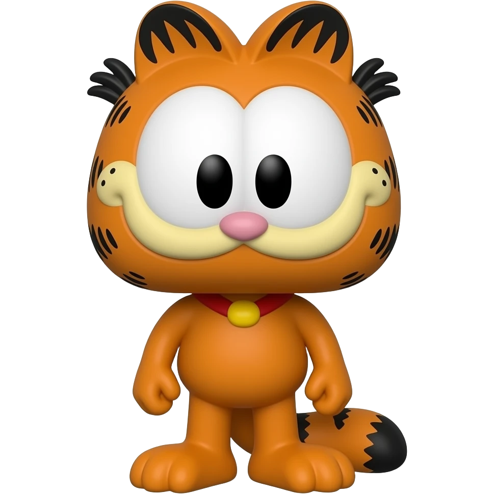 Garfield funko pop emoji