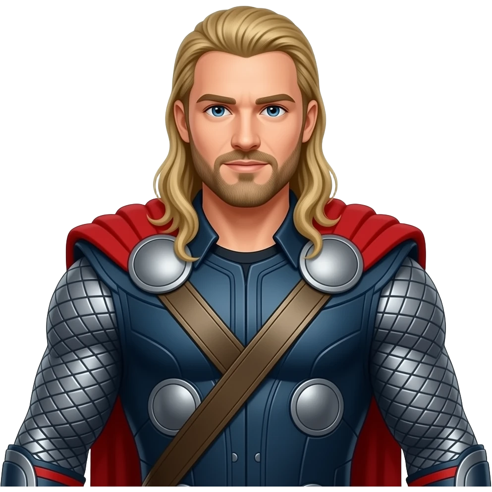 Thor Avenger full body emoji