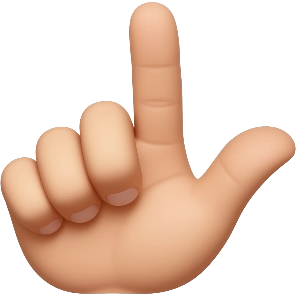 Middlefinger emoji