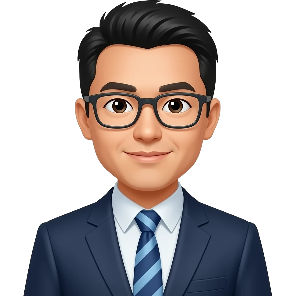 Asian Quantitative trader emoji