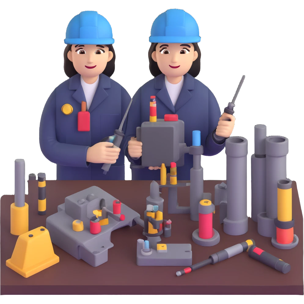 Marine geologist working with core samples and scientific equipment on ship deck emoji