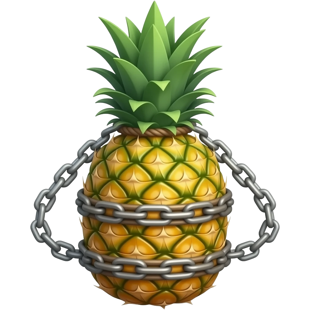 bdsm upsidedown pinapple emoji