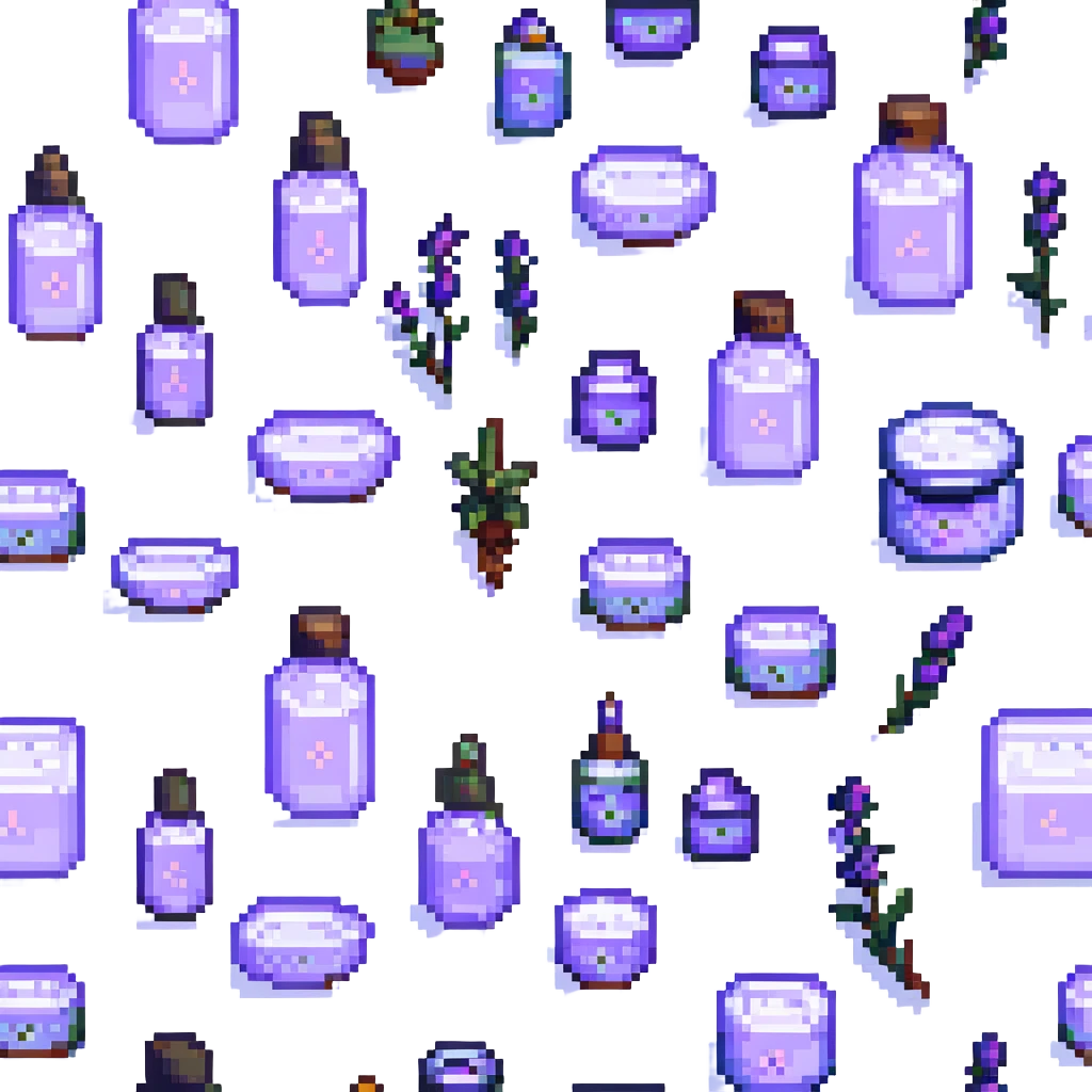 lavender skincare emoji