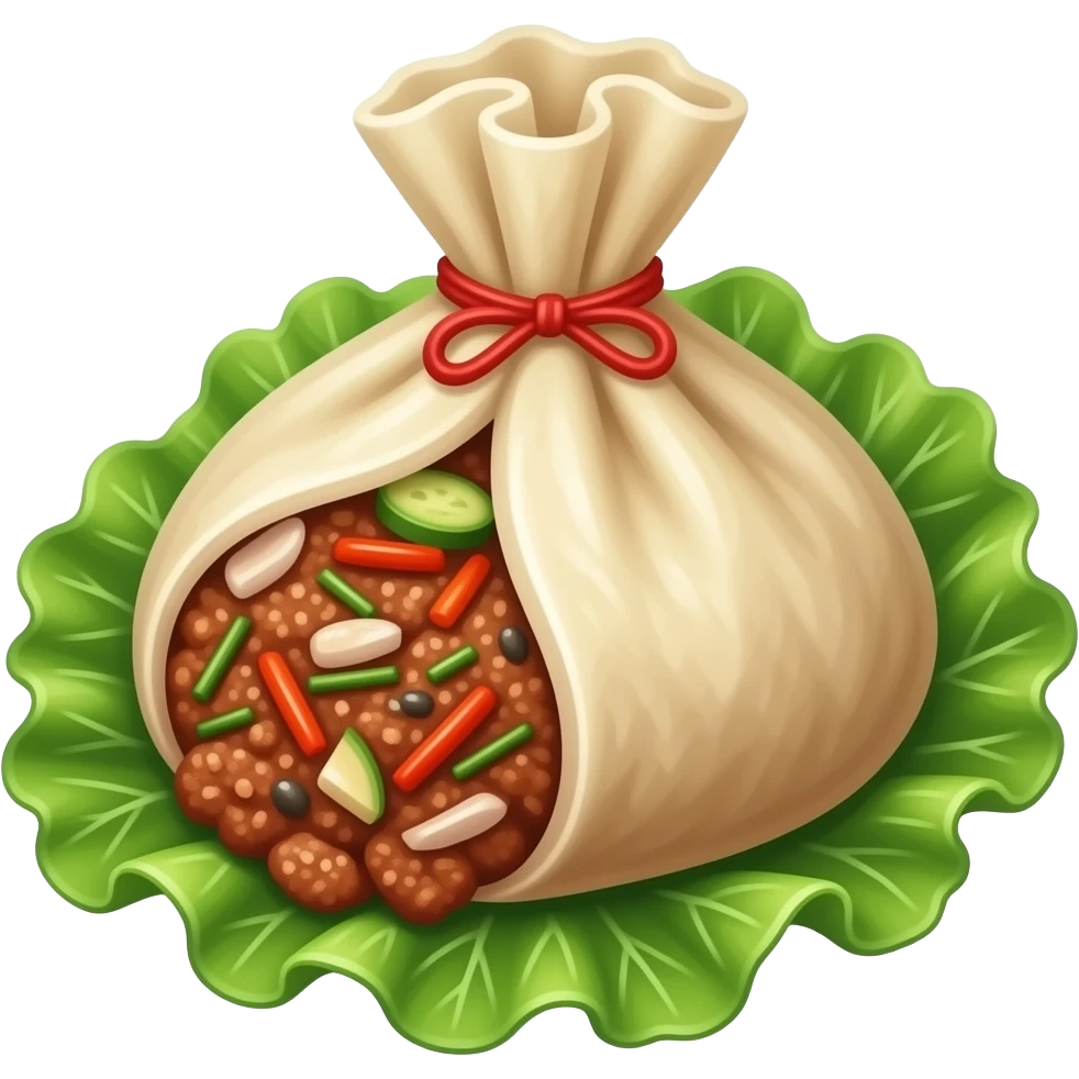 korean light pork bossam emoji