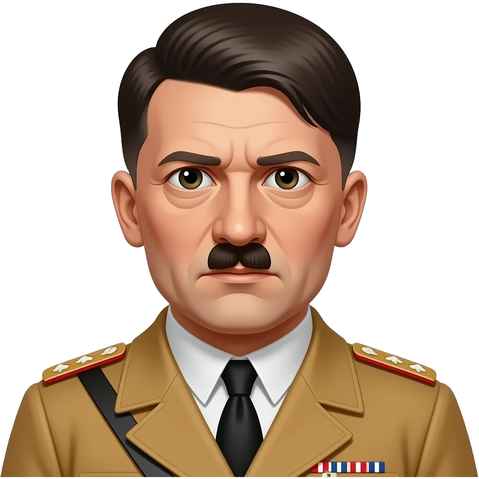 adolf hitler blowing his head emoji