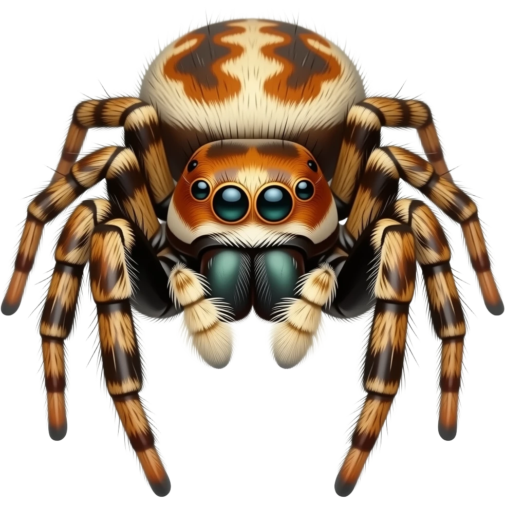 Soroa Regal Jumping Spider Face emoji