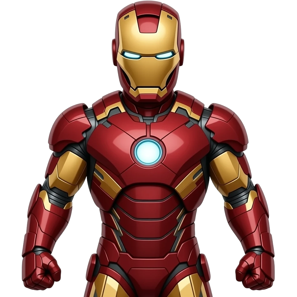 Iron man full body suit emoji
