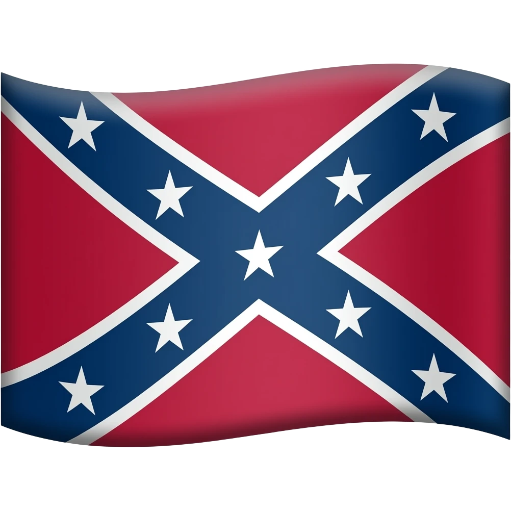 Stars and bars confederate flag emoji emoji