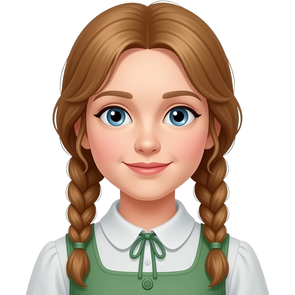 just Anne from Anne of green gables emoji