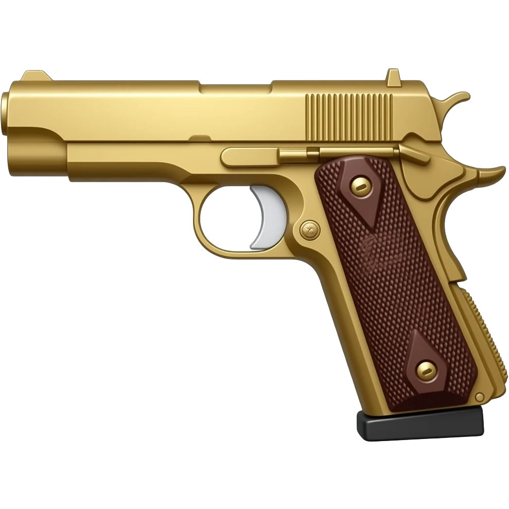Golden Colt M1911 emoji