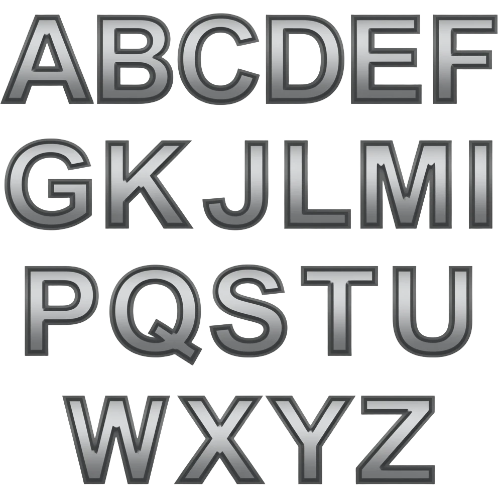 ABCDEFGHIJKLMNOPQRSTUVWXYZ emoji