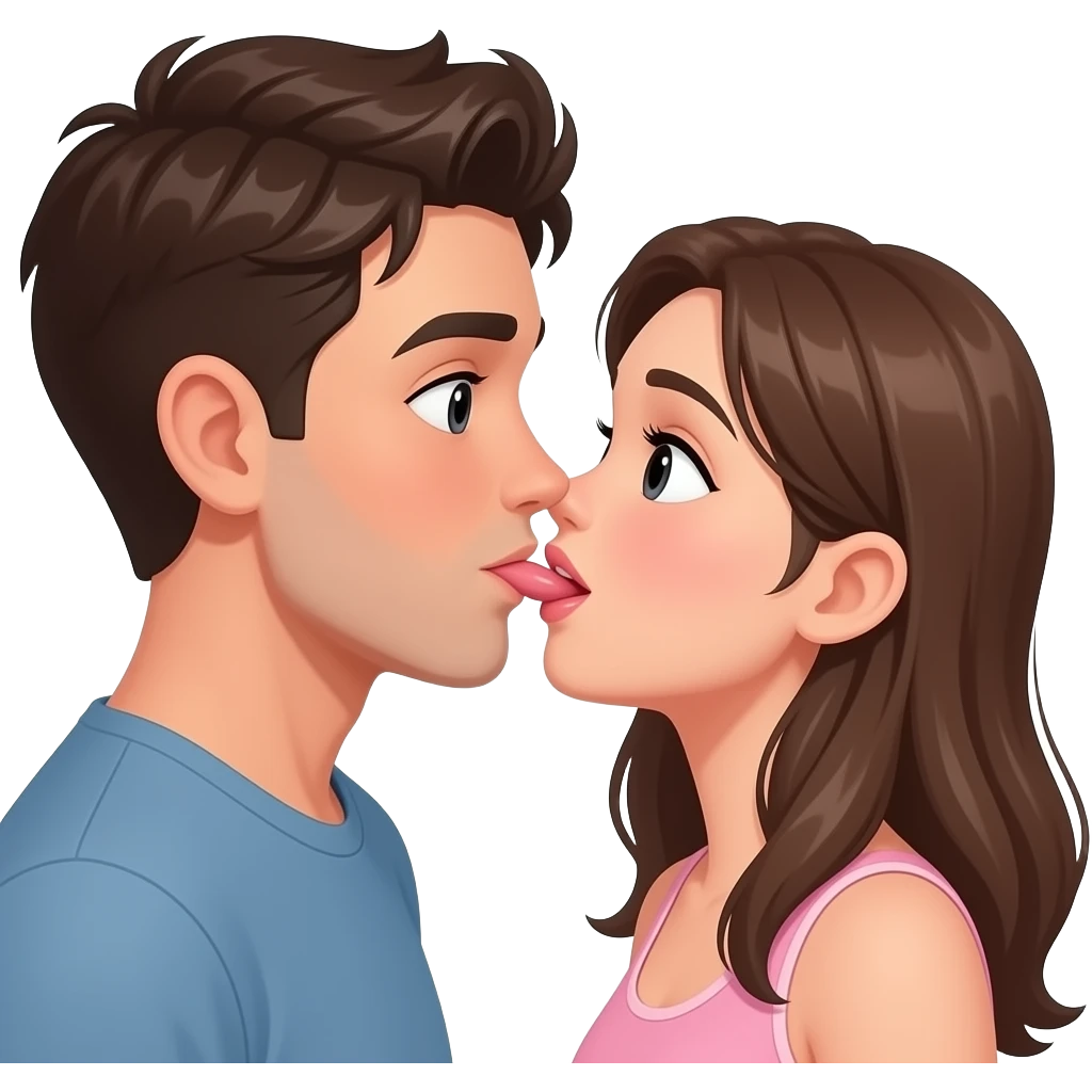 young bf licking gf vigina emoji