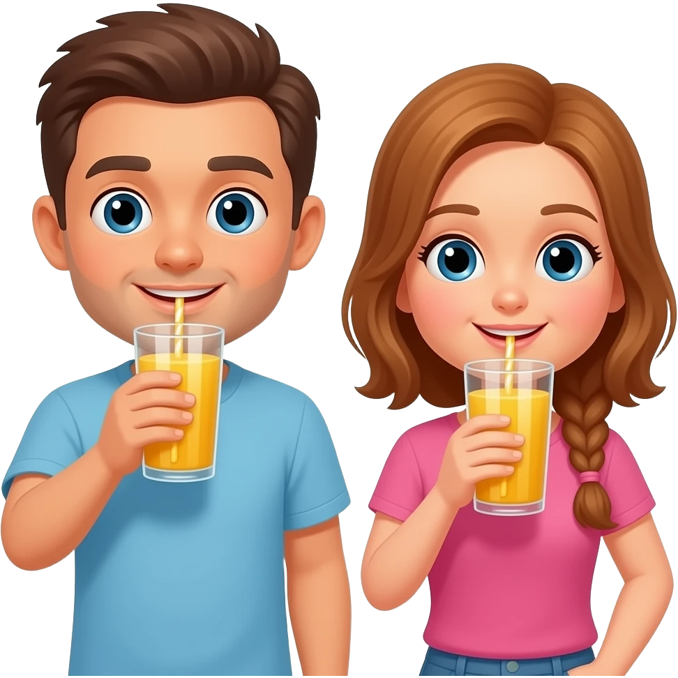 People Drinking Juice emoji