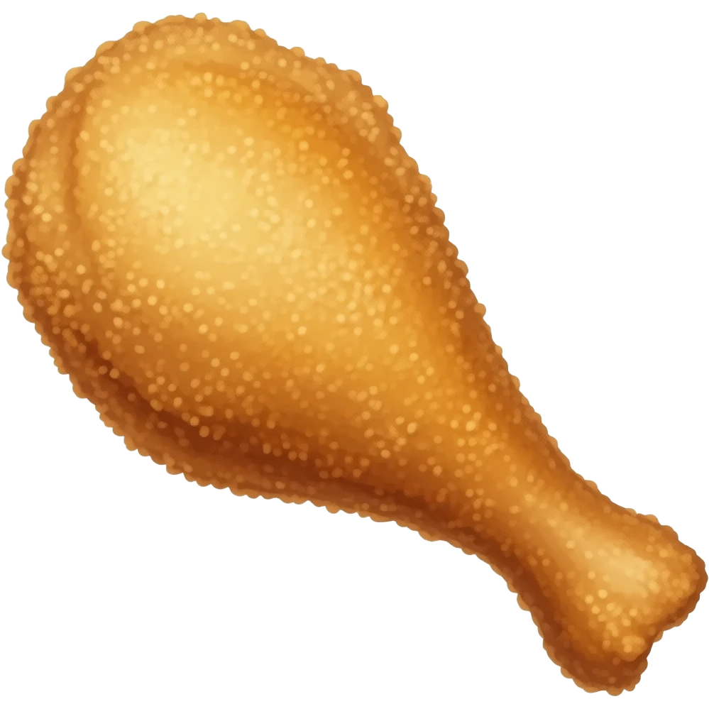 chicken fried emoji