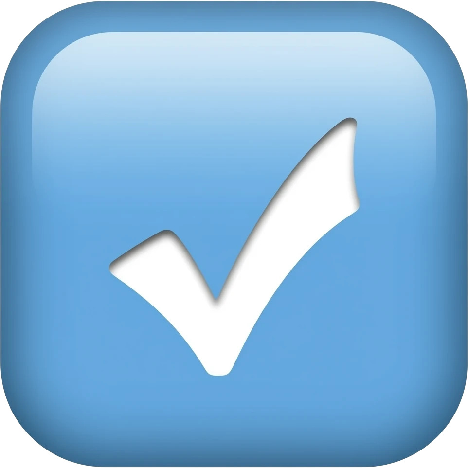 mavi tik ıstegram için emoji