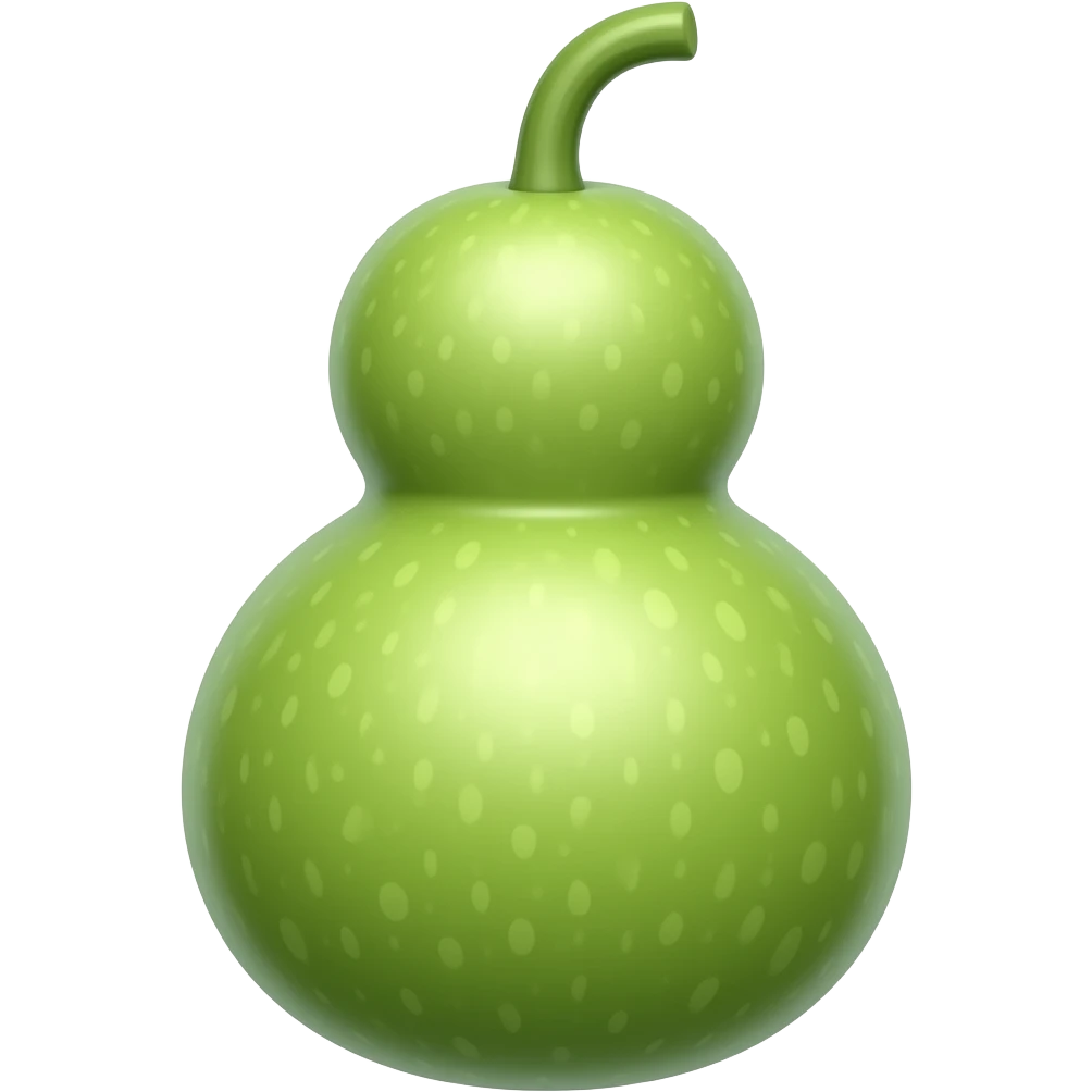Big bottle gourd emoji