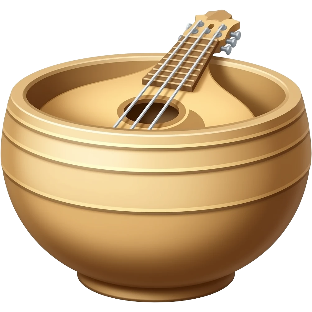 Monochord Bowl from emoji