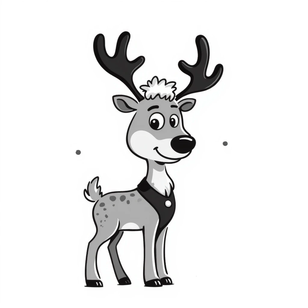 Reindeer emoji