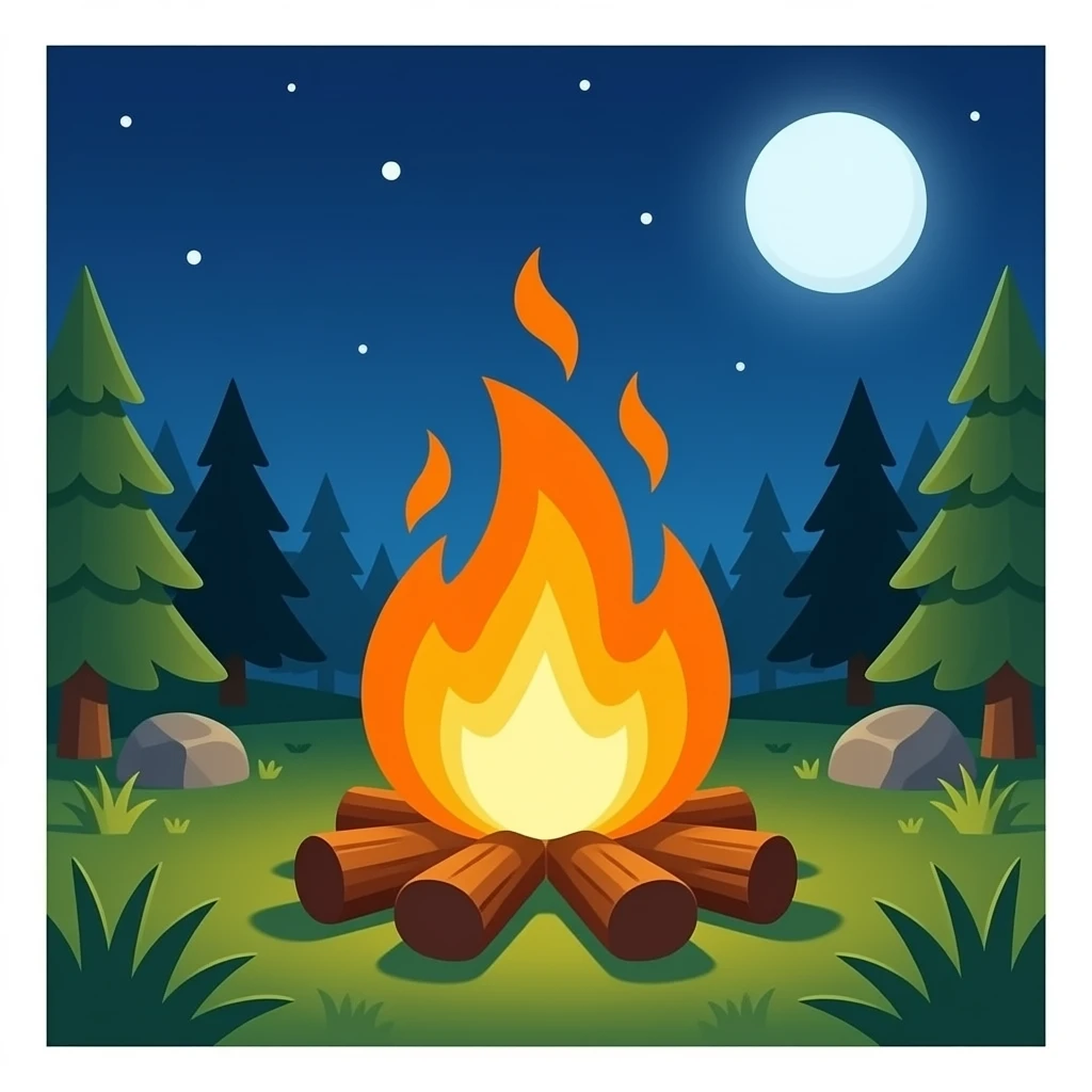 campfire emoji