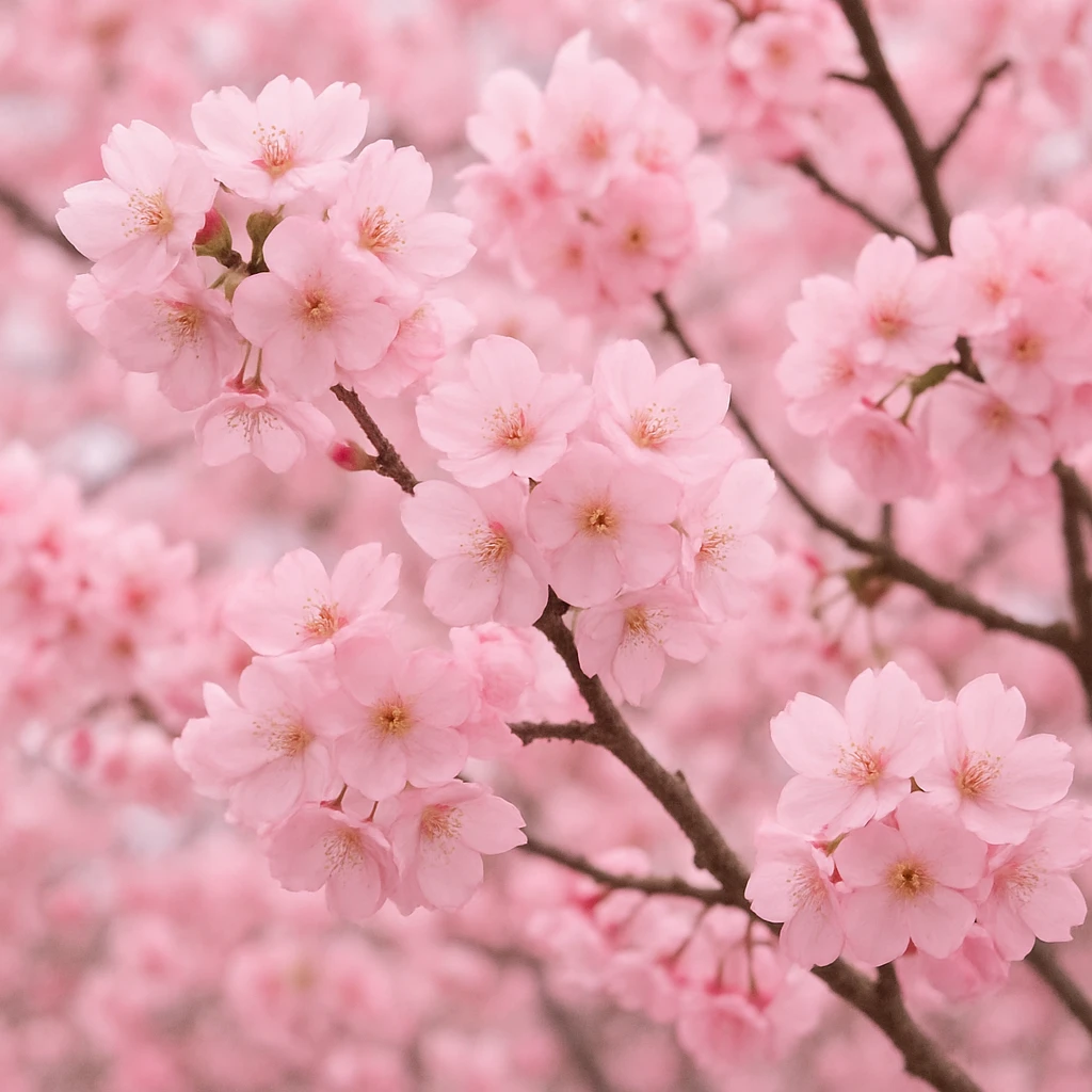 pink cherry blossom emoji