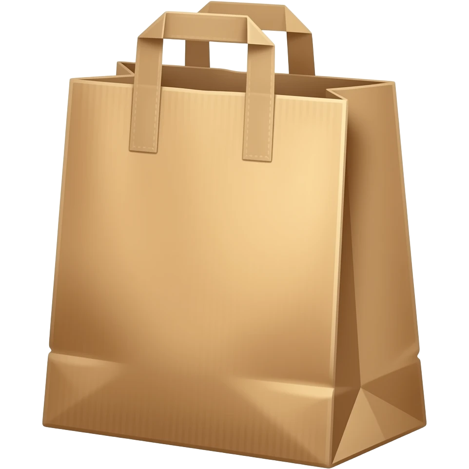 a brown grocery bag emoji emoji