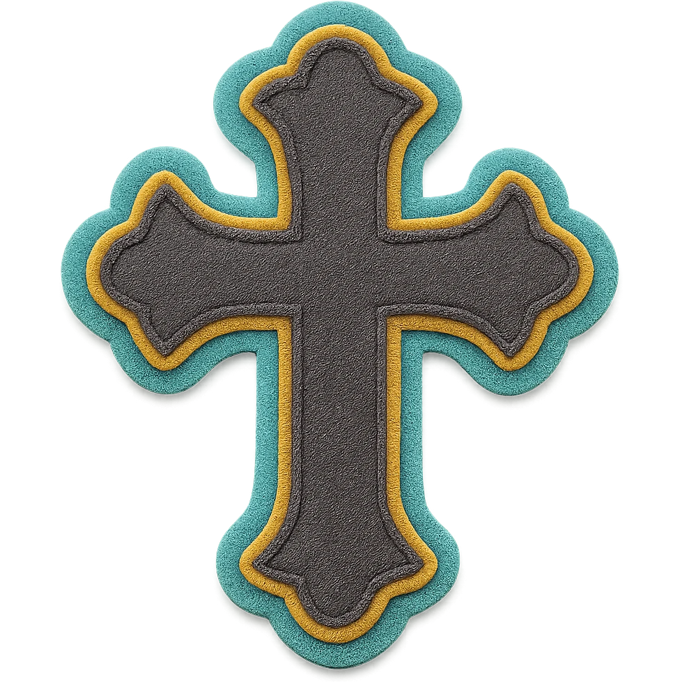 goth cross emoji