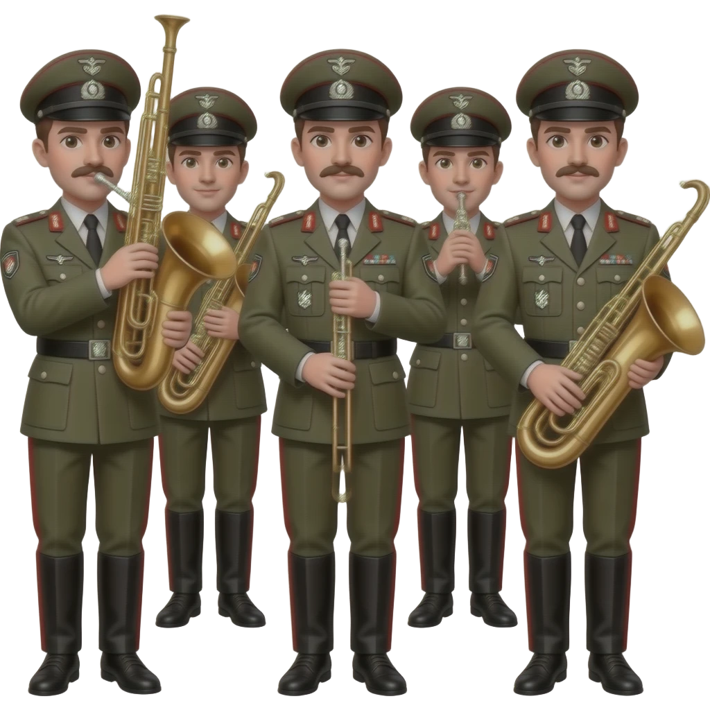 germany Bundeswehr music emoji