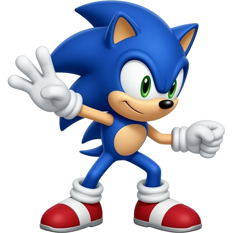 Sonic Pose emoji