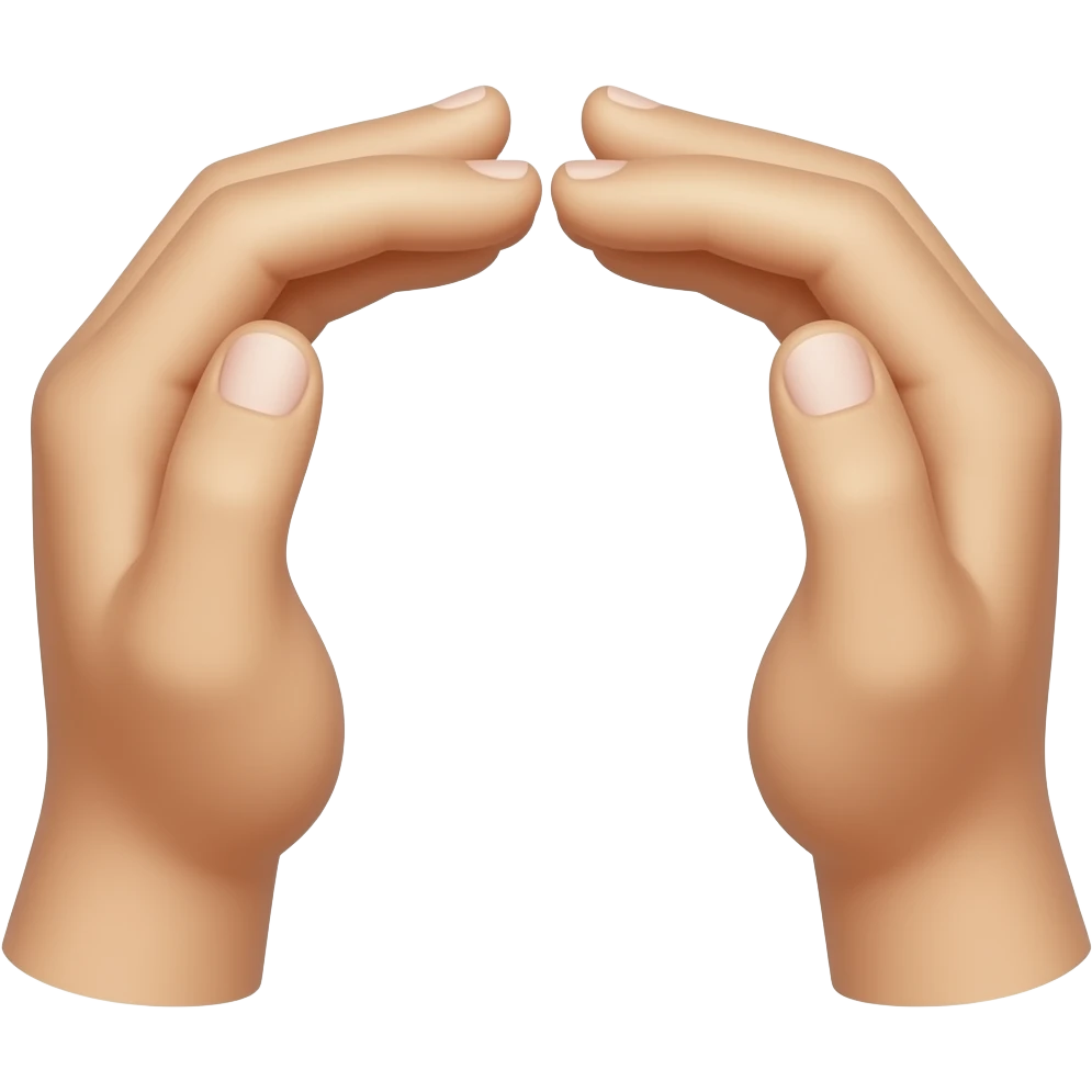 two hands forming a circle emoji