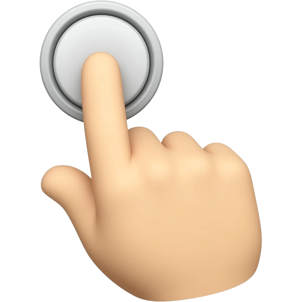 finger presses from above emoji