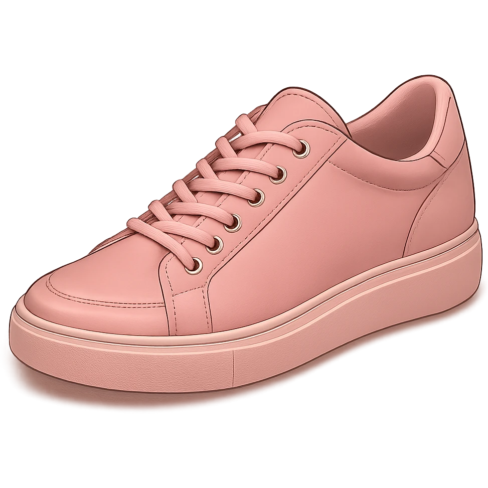 pink shoe, digital illustration emoji
