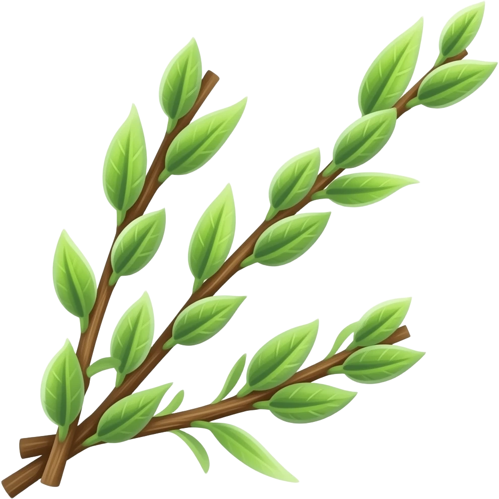 willow twigs emoji