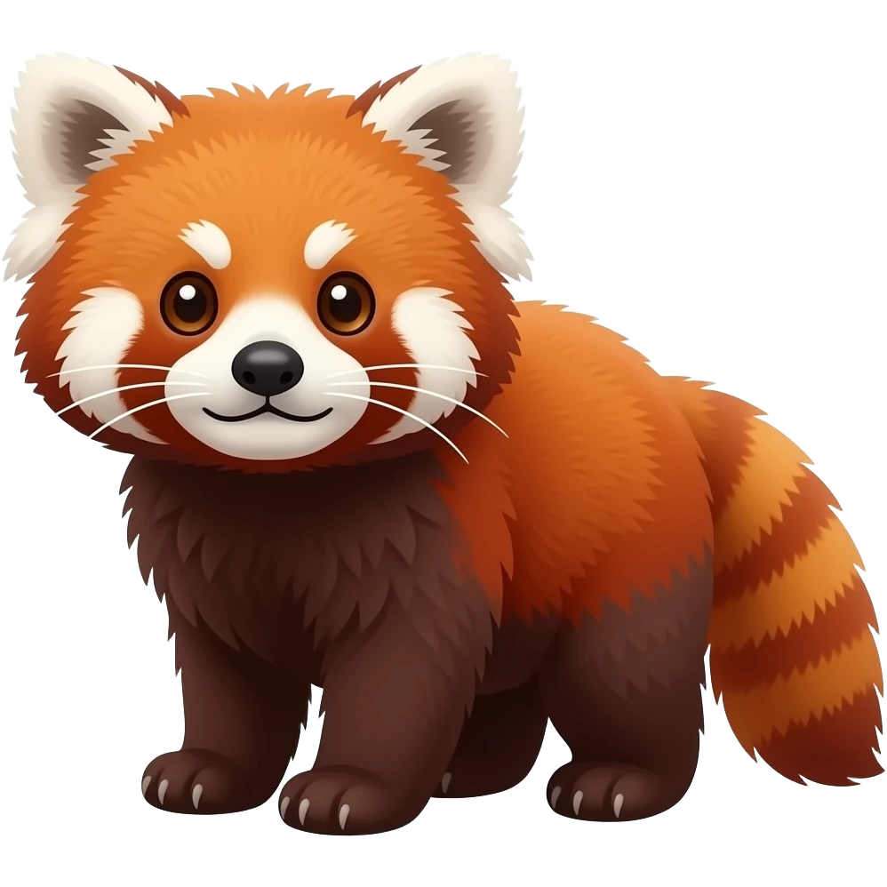 Red panda emoji